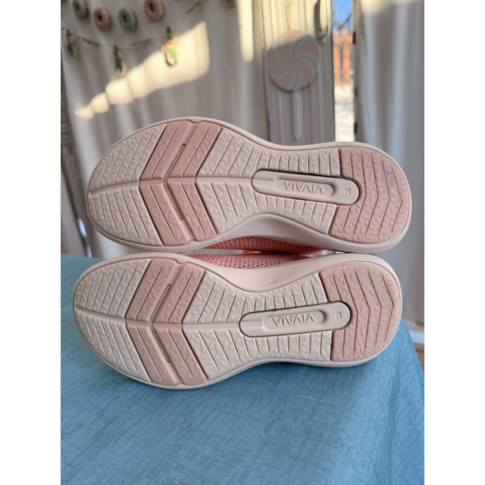 Vivaia Urban Mesh Sliders Candy Pink Hands Free Sneaker Womens EU 38 US 7 - Picture 7 of 10